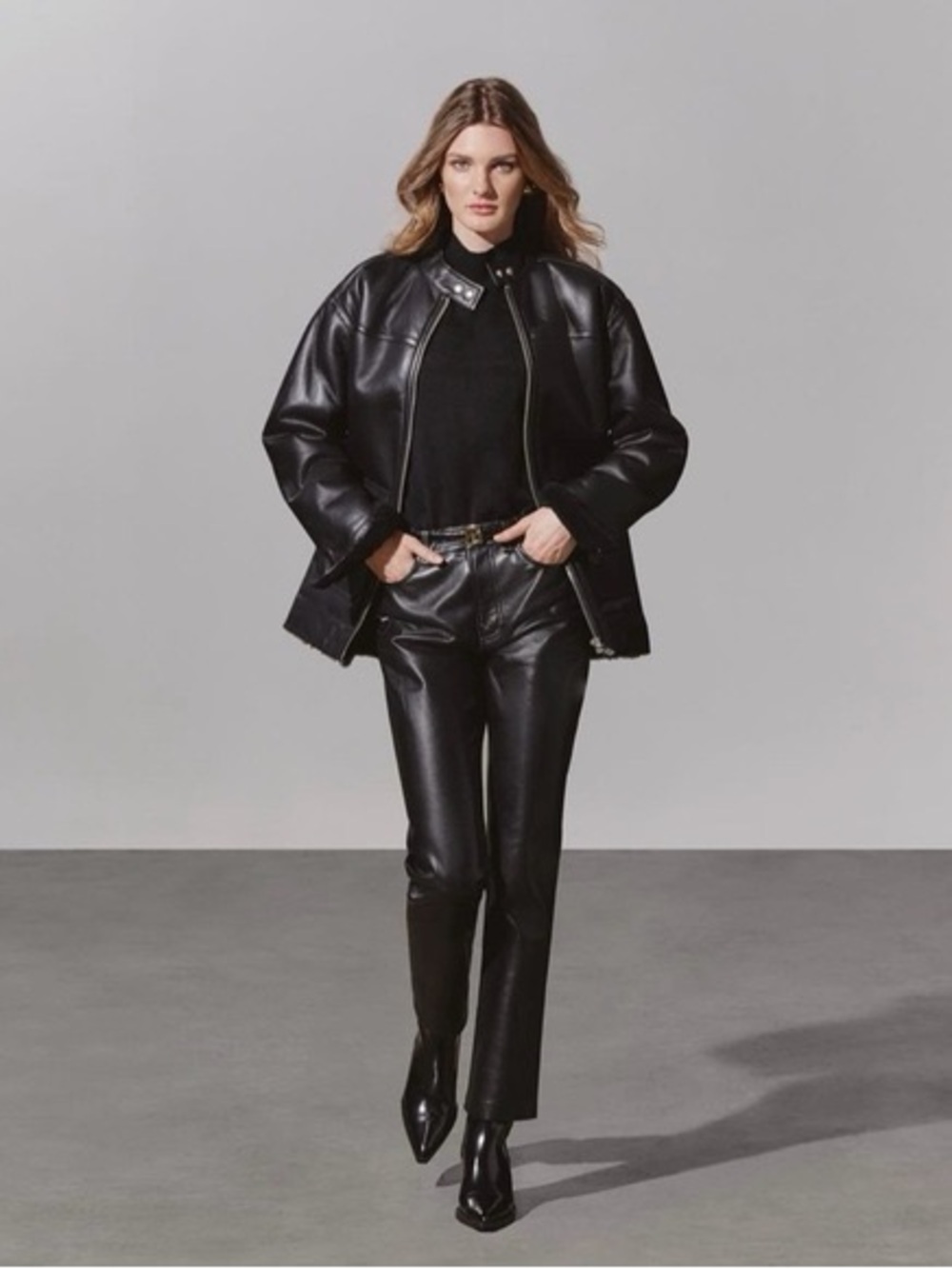 ANINE BING Henry shearling jacket size small